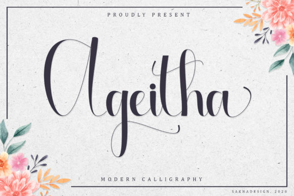 Ageitha: A Modern Handwritten Font That Balances Elegance and Everyday Ease