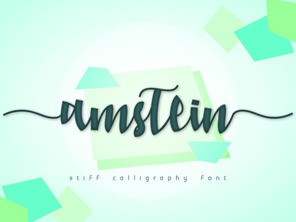 Amstein: A Delicate and Elegant Handwritten Font