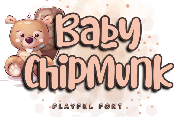 Baby Chipmunk: A Playful Handwritten Font with Charm
