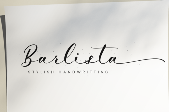 Barlista: Choosing a Delicate Calligraphy Font for Meaningful Visual Communication