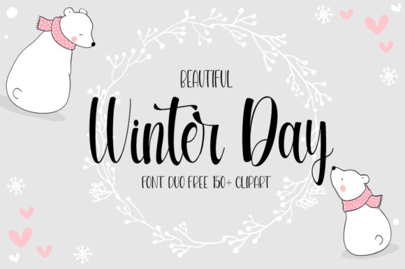 Beautiful Winter Day: Your Gateway to Effortless Hand-Lettered Typography