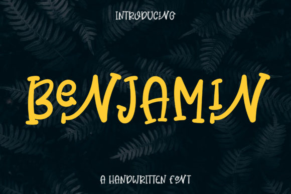 Benjamin: A Handwritten Font That Brings Personality to Every Project