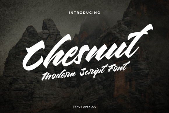 Chesnut: A Handwritten Font of Elegance and Modern Style
