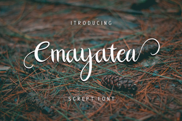 Cmayatea: A Tropical Handwritten Font with Soul