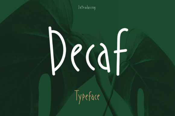 Decaf: A Handwritten Font That Makes Ideas Shine