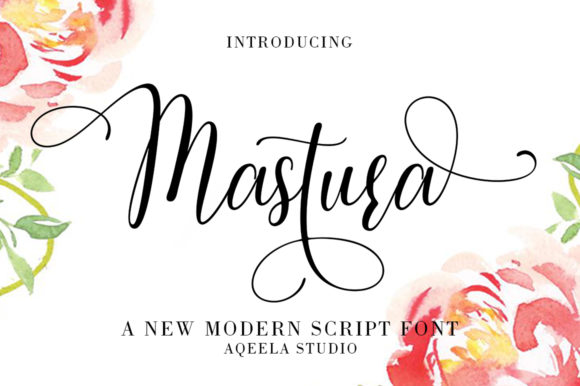 Discover Mastura: A Charming Handwritten Font