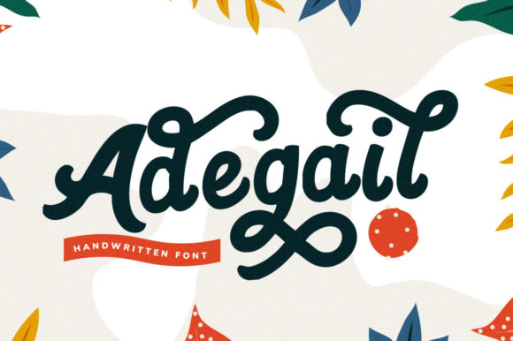 Discovering Adegail: The Brushed Handwritten Font That Transforms Ordinary Designs Into Memorable Visual Stories