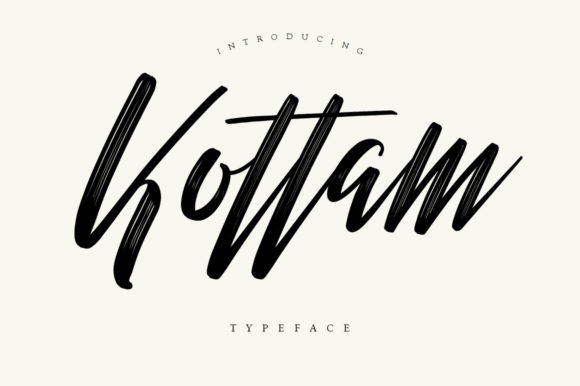 Discovering Kottam: The Handwritten Font That Transforms Ordinary Projects Into Bold Creative Statements