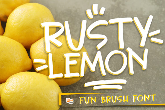 Discovering Rusty Lemon: The Handwritten Font That Feels Like Home