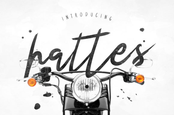 Hattes: A Handwritten Font for Versatile Design Projects