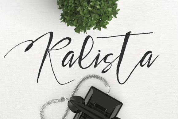 Kalista: A Sweet Cursive Font for Romantic Designs