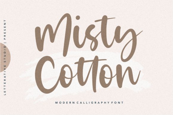 Misty Cloud: A Delicate Handwritten Font with Rounded Grace