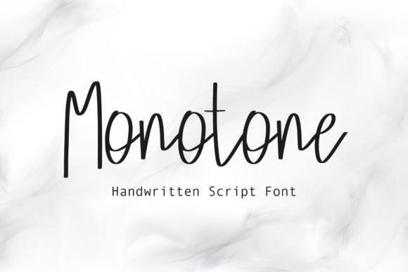 Monotone: A Casual Handwritten Font Built for Real Projects