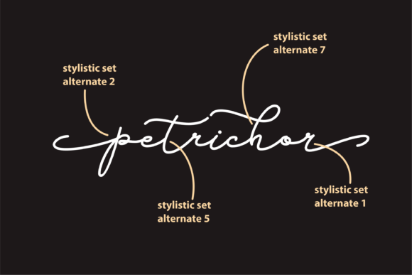 Petrichor: A Delicate, Elegant Handwritten Font for Purpose-Driven Design