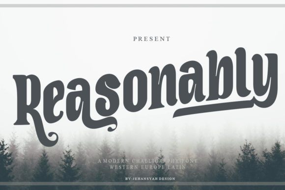 Reasonably: A Brush Pen Font That Brings Handcrafted Warmth to Every Project
