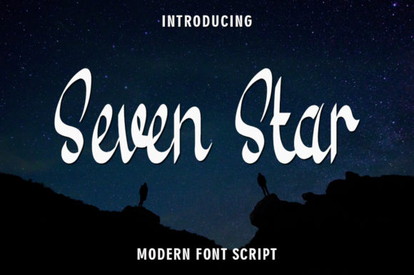 Seven Star: A Sweet Handwritten Font That Feels Personal