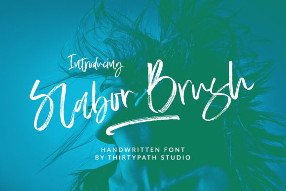 Slabor Brush: A Relaxed Handwritten Font With Personality