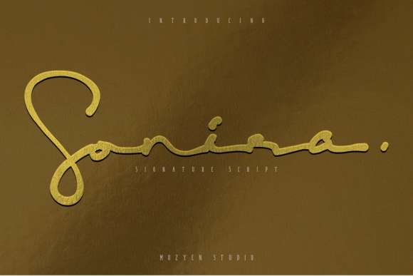 Sonira: A Luxurious Handwritten Font That Adds Character to Every Project