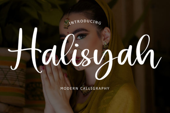 The Quiet Confidence of Halisyah: Understanding the Modern Sweet Handwritten Font