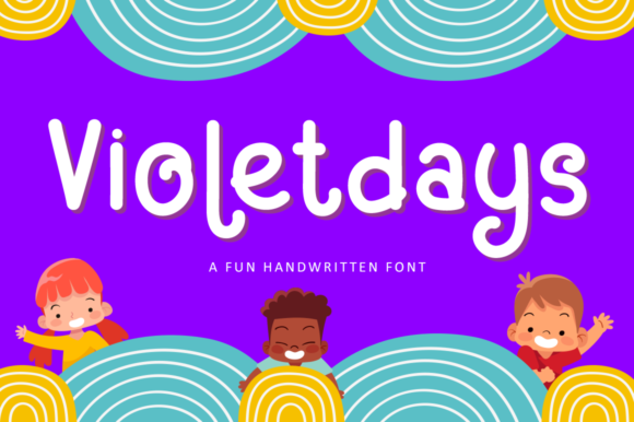 Violetdays: Bringing Warmth and Personality to Every Design Through a Modern Handwritten Font
