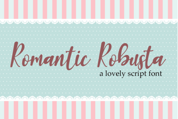 What Makes Romantic Robusta a Versatile Handwritten Font for Design Projects